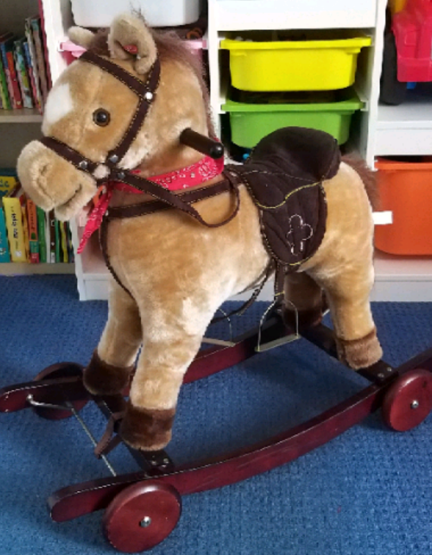 rocking horse that neighs